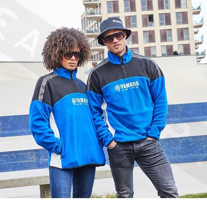 Sudadera Oficial Yamaha En Pila Paddock Azul Racing Unisex