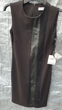 Calvin Klein Little Black Dress Size 4 UK 8 New With Tags