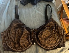 CHANTELLE C32810 RIVE GAUCHE FULL COVERAGE UNDERWIRE BRA BLACK SIZE 44DD