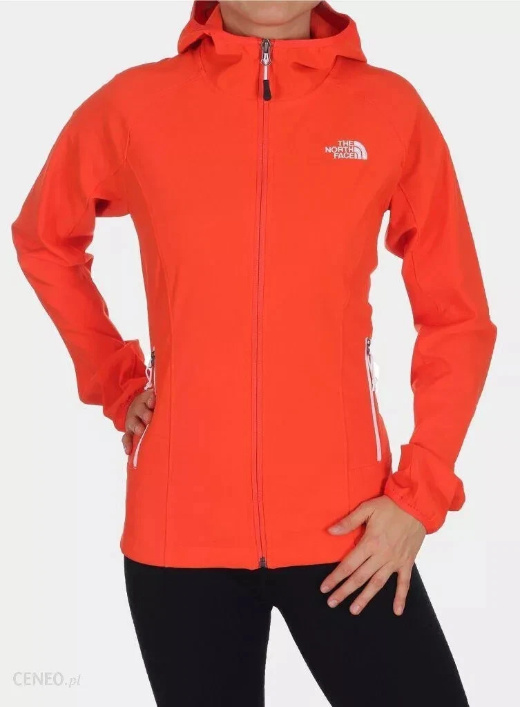 The North Face Womens Nimble Hoodie Softshell Jacket- Fire Brick Red, Small  | eBay