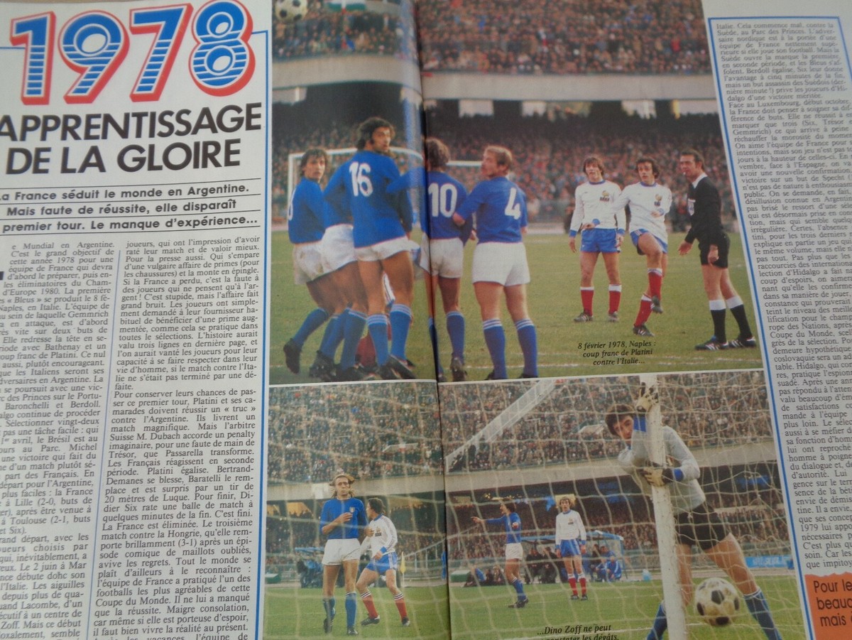 Magazine Onze – Spécial équipe De France 1986 – Complet – Football