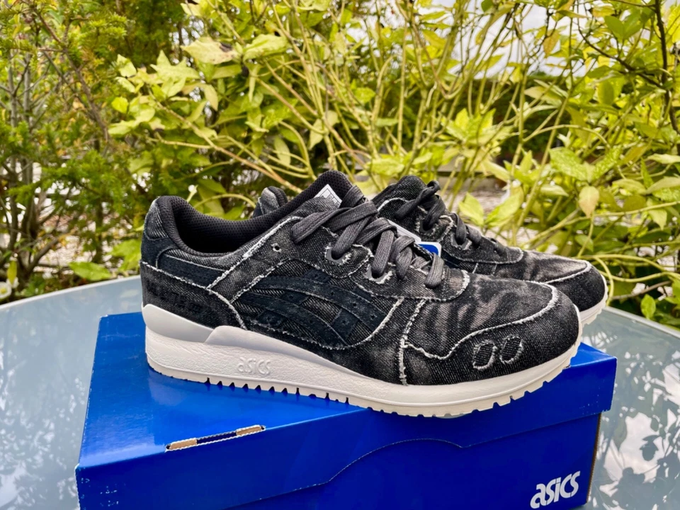 ASICS Gel-Lyte III 3 "Black Washed Denim" (2018)  EUR 42 US 8,5 - HN7L2-9090 - Bild 3 von 4