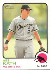 2022 Topps Heritage Minor League #40 Wes Kath