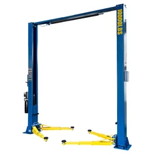 10,000 LB OVER HEAD 2 Post Lift Car Auto Truck Hoist Clear Floor Plate 220V