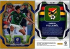 2024 Panini Prizm Copa America /10 Gold #21 Gabriel Villamil Bolivia
