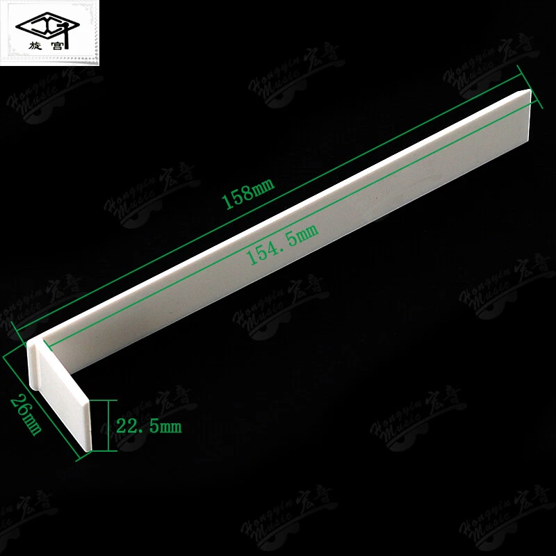 Белый ABS пластиковый фортепиано клавиатуры набор с передней замены клавиш топы новый 52шт - Изображение 2 из 4