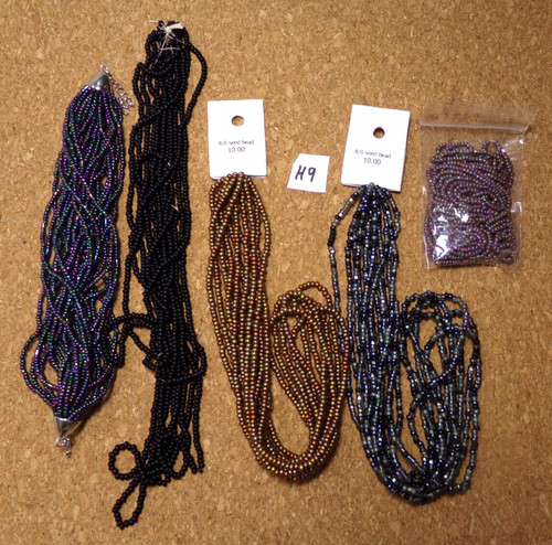 SIZE 11/0   CRAFT SEED BEADS     200 g    7  OZ   LOT  H9   bon88craft bz8cr