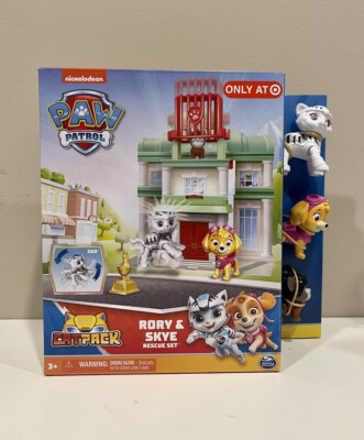 PAW Patrol Cat Pack Rory & Skye Rescue Figure Set 2022 NEW