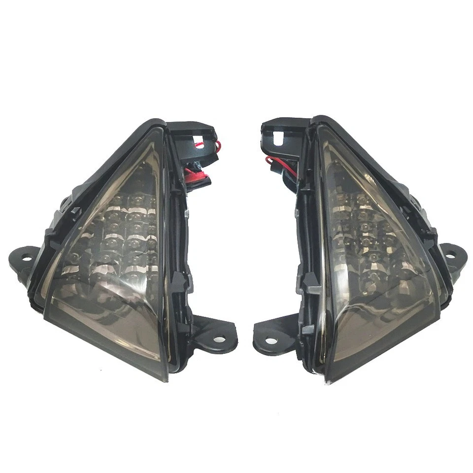 Luz intermitente LED delantera 12V para Kawasaki Ninja ZX14 ZX14R 06-23 Foto 2 de 4