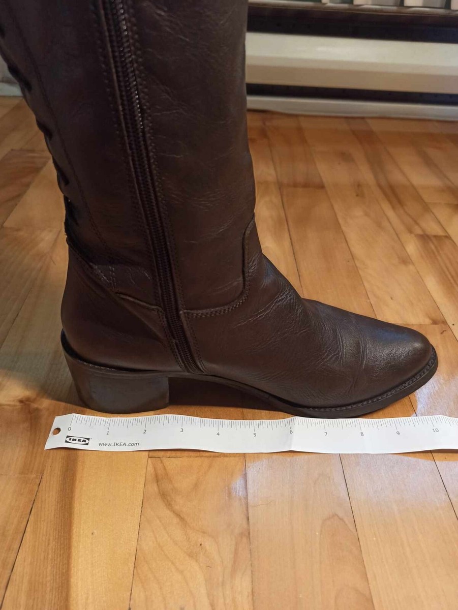 VERA GOMMA 本革 ブーツ （USED） Vera Gomma Boots Made In Italy Brown Leather 40 | eBay