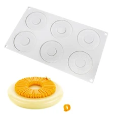 Mostsom Silicone Baking Mold, Kitchen Donut Pan for Non-Stick Dough... Fast Ship