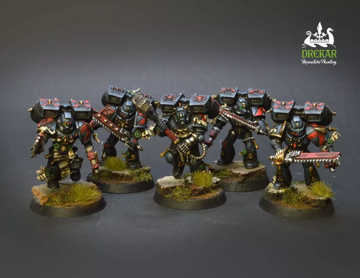 Space Marines Leviathan Box Set Warhammer 40k COMMISSION PAINTED Blood  Angels