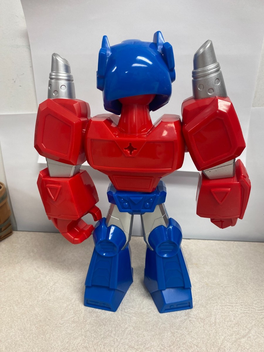 Transformers Rescue Bots Academy – Optimus Prime Mega Mighties Figur, 25 Cm, Beweglich, Für Kinder Ab 3 Jahren