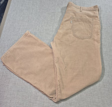 Levis "White Tab" Tan Corduroy Pants Vintage 70  s Men  s SF207 Size 40 x 31.5