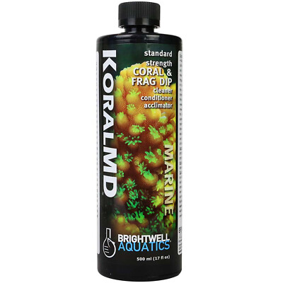 Brightwell Aquatics Koral MD 500mL Coral Frag Dip Live Coral Cleaner Acclimator