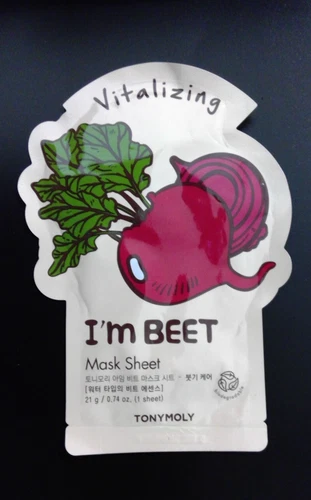 Tony Moly, I'm Beet, Vitalizing Beauty Mask Sheet, 1 Sheet