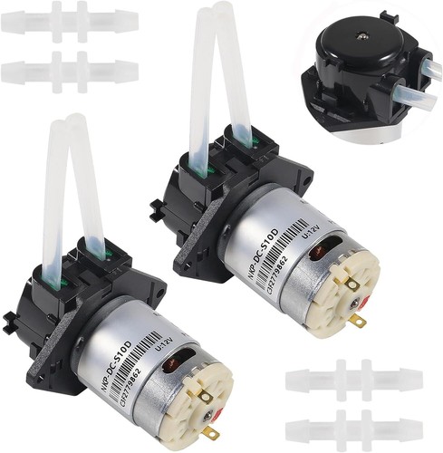 NKP Peristaltic Pump 6V/12V/24V DC Motor Low Flow Dosing Pump W/ Silicone / BPT - Picture 27 of 51