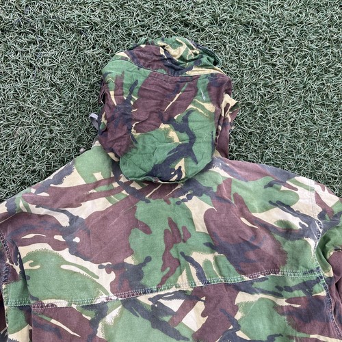 British Army DPM Camouflage Arctic Windproof Smock Jacket Gabardine With Cuffs - Picture 23 of 23