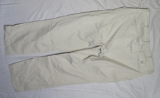 POLO RALPH LAUREN MENS PANTS 36X30 CLASSIC KHAKI FLAT RELAXED CHINO VTG