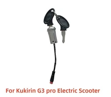 Electric Door Lock with 2 Keys for KUGOO KIRIN KuKirin G3 Pro Electric Scooter