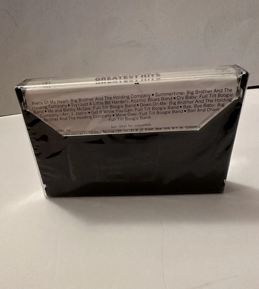 NEW! Janis Joplin's Greatest Hits Cassette Janis Joplin FACTORY SEALED! Mint 🎶 — 第 2/4 张图片