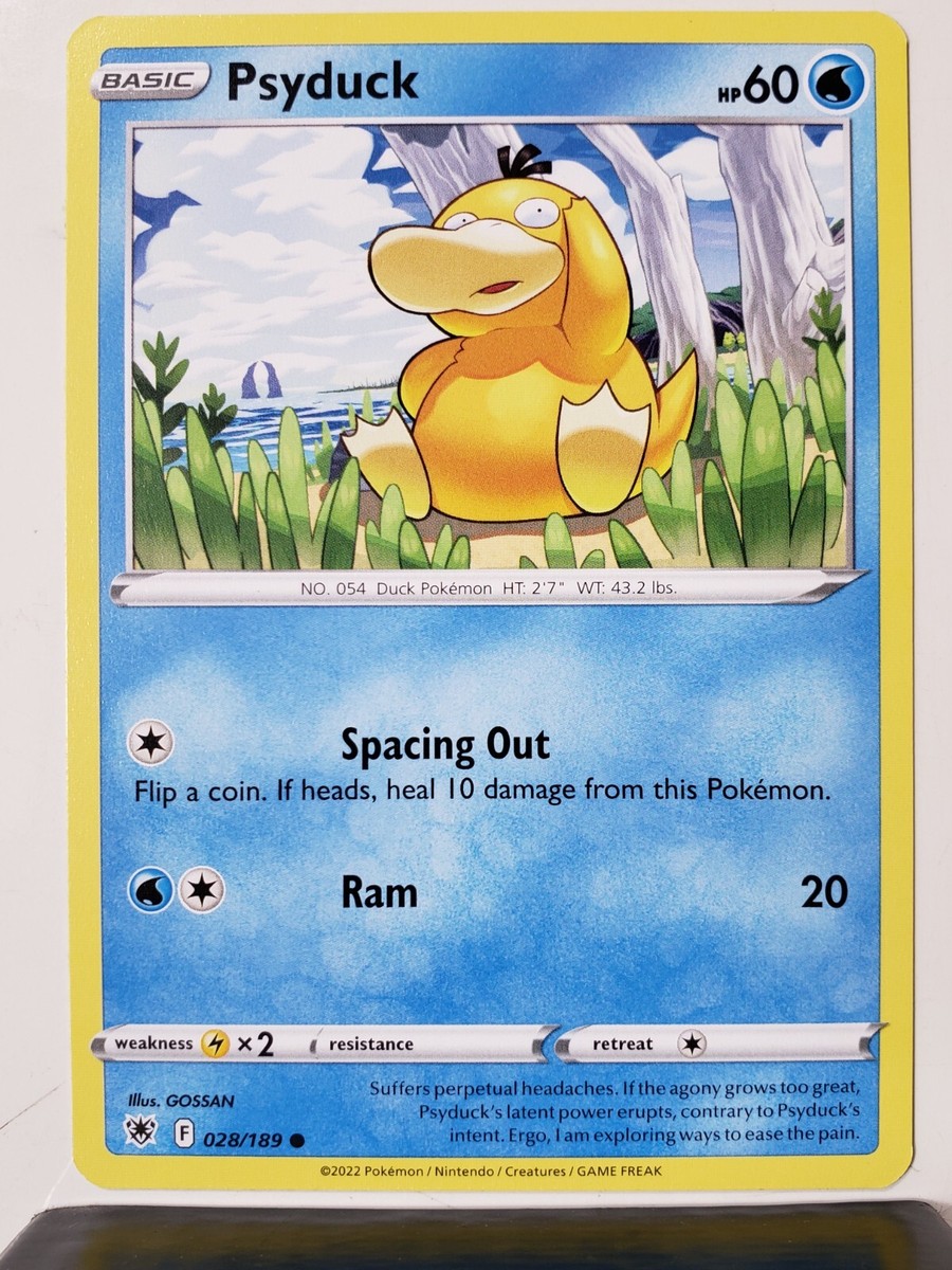 Psyduck 028/189 NM / M - Astral Radiance Pokemon Card - GOSSAN | eBay