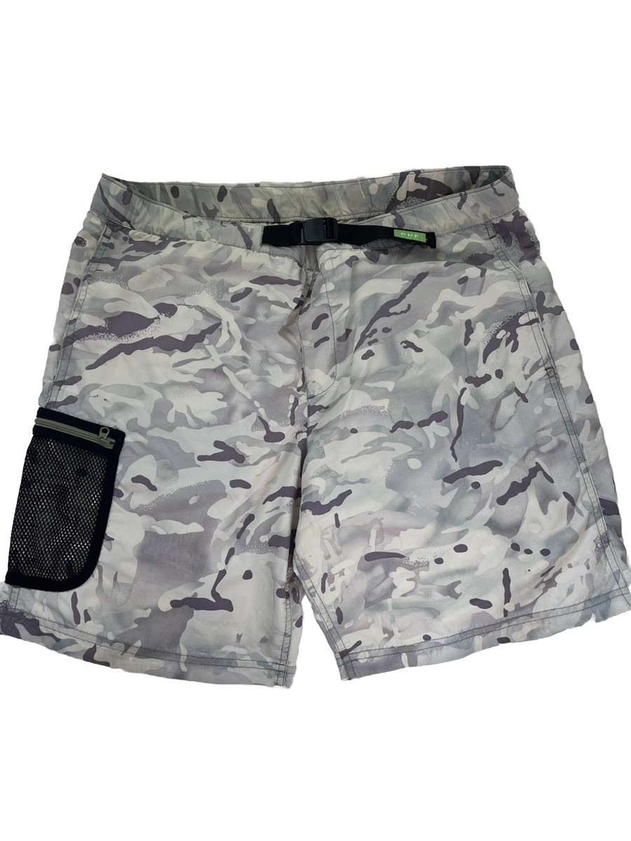 Huf Camo Shorts HUF Jungle Camo Cargo Shorts, Button Fly