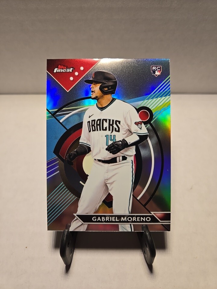2023 Topps Finest #89 Gabriel Moreno Refractor (RC) 112024