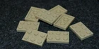 (8) 2x3 Tan / Sand Standard Plate Bricks ~ New Lego Parts ~