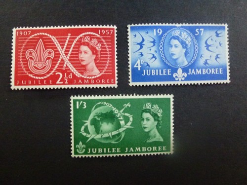 World Scout Jamboree u/m set of stamps