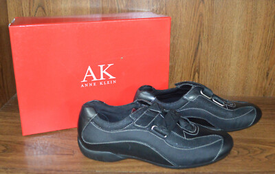 ANNE KLEIN SPORT Athletic Shoes Sneakers Aktao Women's Shoes Black M 