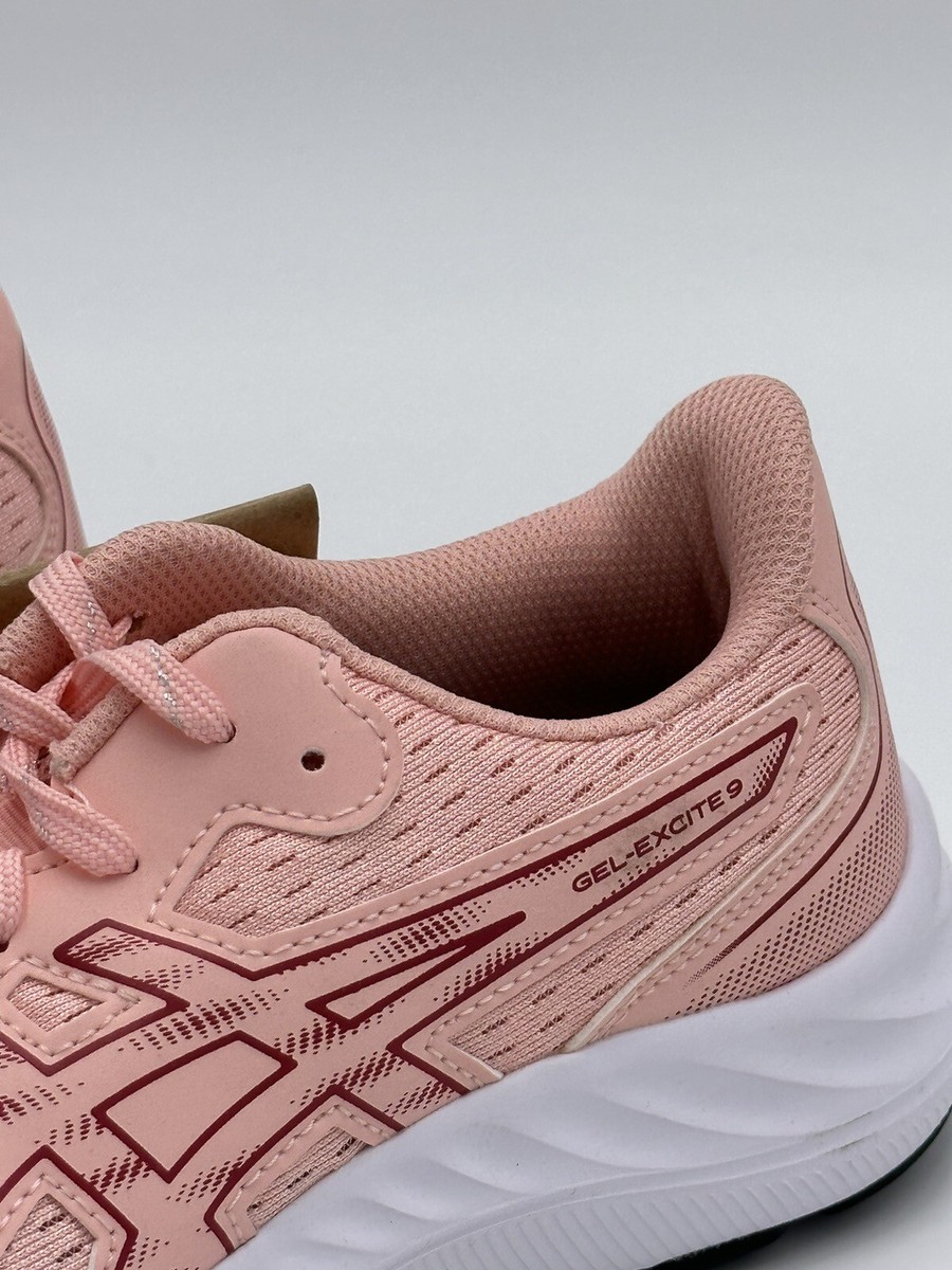 ASICS GEL EXCITE 9 WOMENS SZ 5.5 PINK WHITE RUNNING SNEAKER SHOE