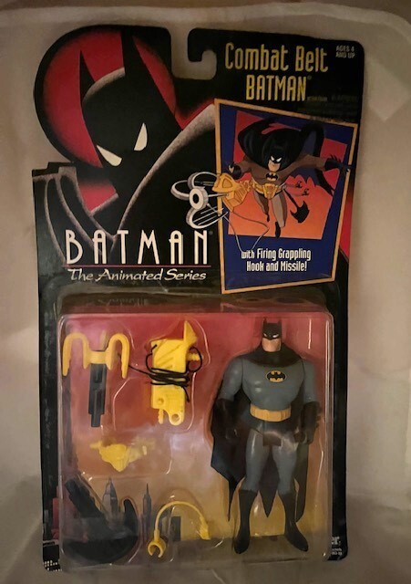 Batman The Animated Series: Combat Belt Batman Action Figure (1992) Kenner