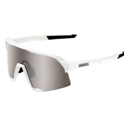 S3 Matte White HiPER® Silver Mirror Lens SPEEDCRAFT® - Matte White - HiPER® Silver Mirror Lens – 100%