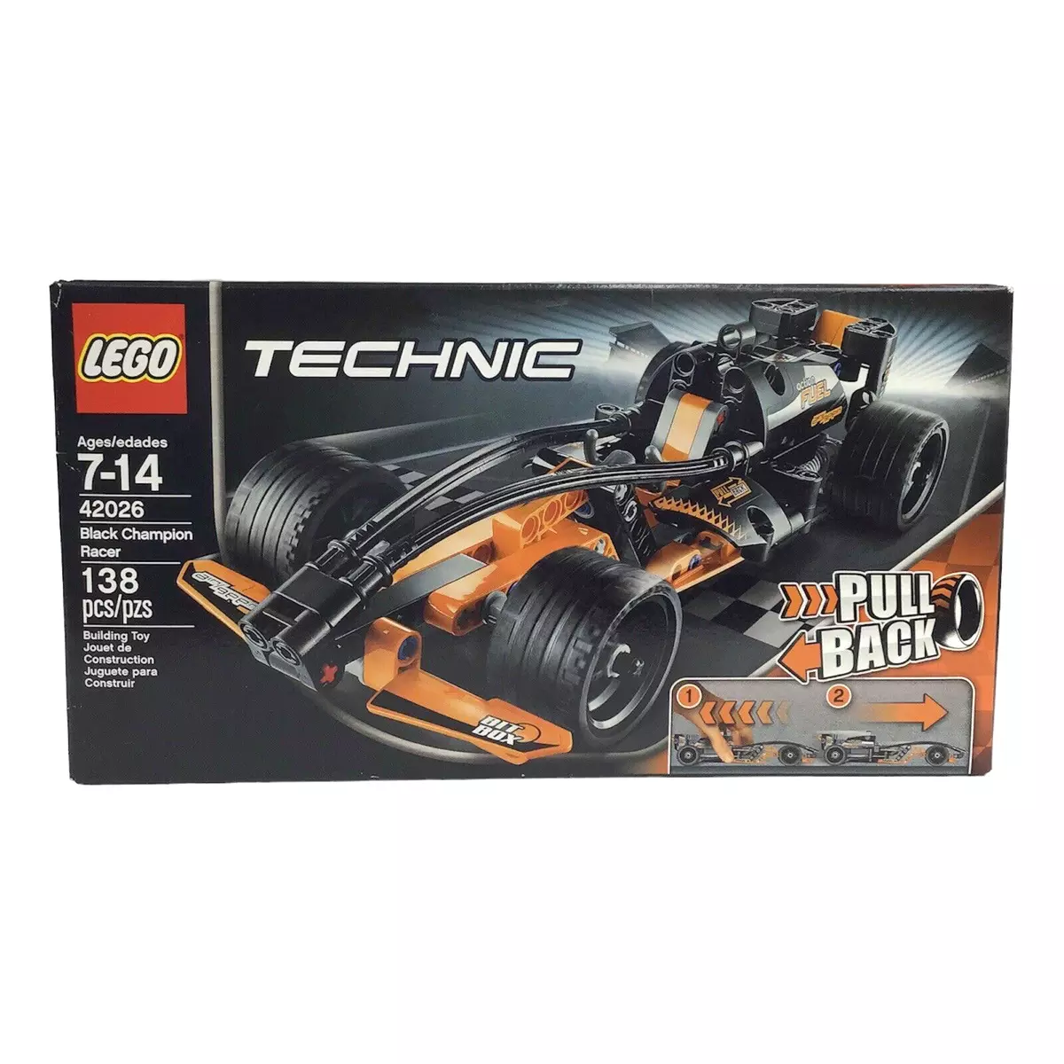 LEGO TECHNIC Black Champion Racer 42026 Brand NEW Sealed Retired READ