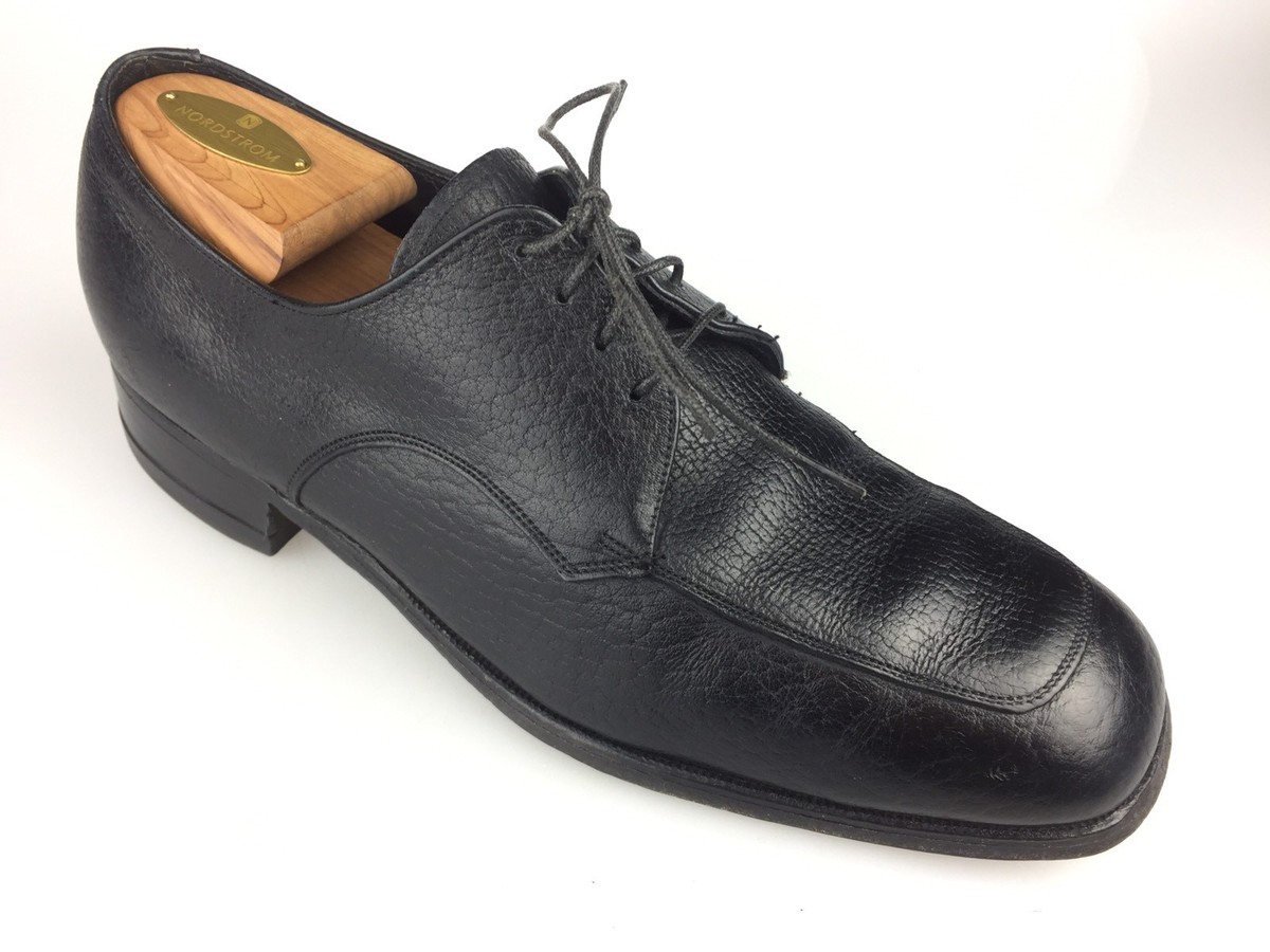 Vintage USA Florsheim Royal Imperial Black Leather Moc Toe  display picture 2