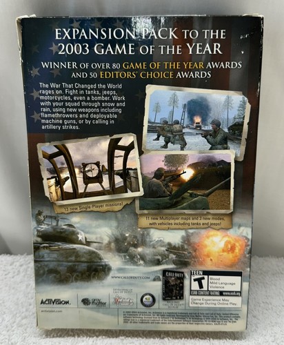 Call of Duty United Offensive Expansion Pack Windows PC 2004 Brand New BN5 - Picture 2 of 2