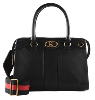 LIU JO Anaba Boston Bag M Handtasche Tasche Nero schwarz