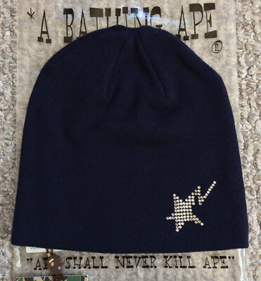 F/W 2006 Bathing Ape Bapesta Star Swarovski Beanie