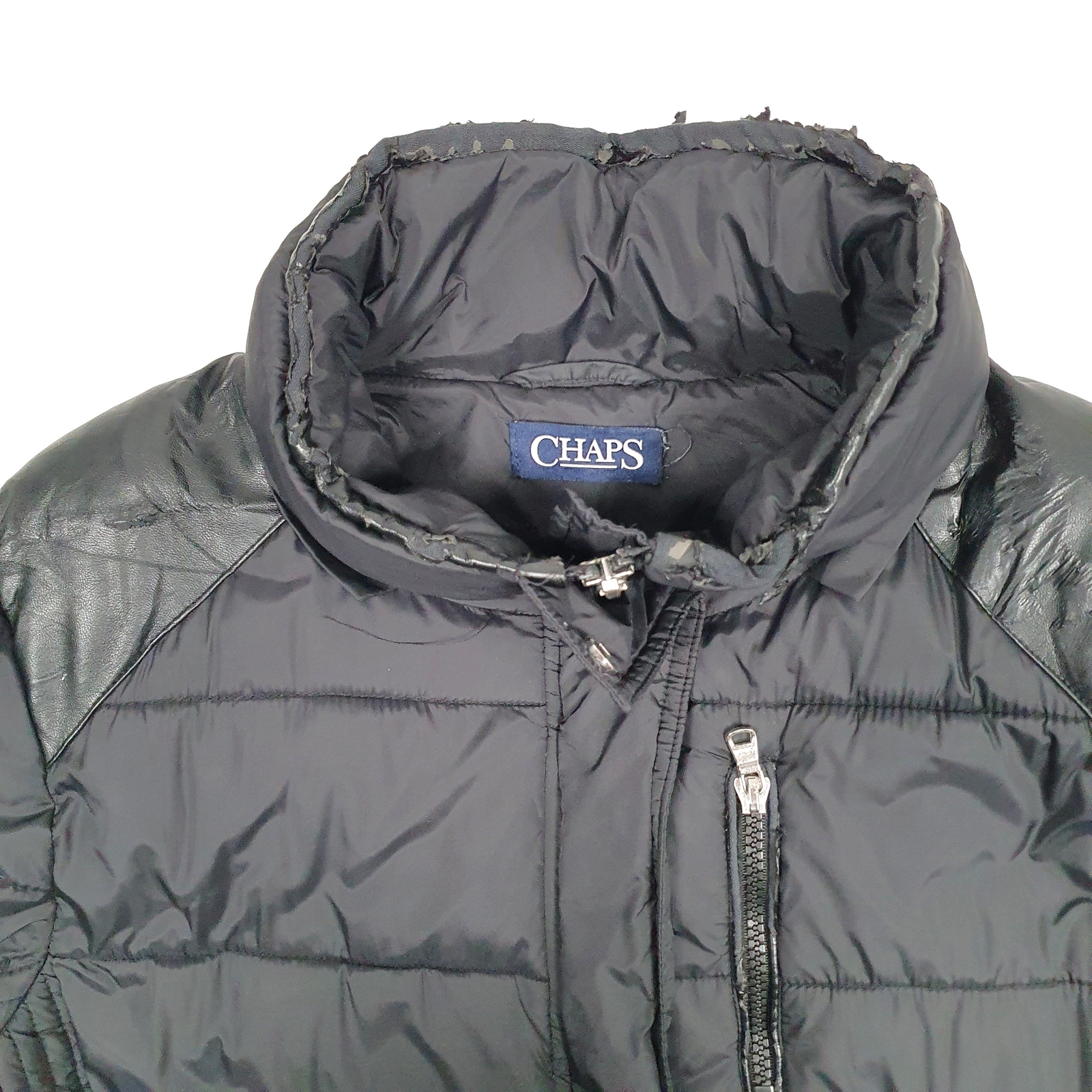 RALPH LAUREN CHAPS Puffer Jacket Coat Insulated Longline Trench Womens L image 4