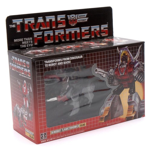 Transformers G1 Dinobots Set Grimlock Swoop Sludge Slag Snarl reissue mint MISB - Picture 27 of 28