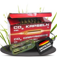 50 X Fritz-Cell Co2 12G Kapseln FüR Gotcha, Paintball, Softair Premiumkapseln