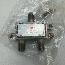 SP-20 ASKA 2-WAY SPLITTER 5-900MHz Signal Line TV Cable Coax Satellite