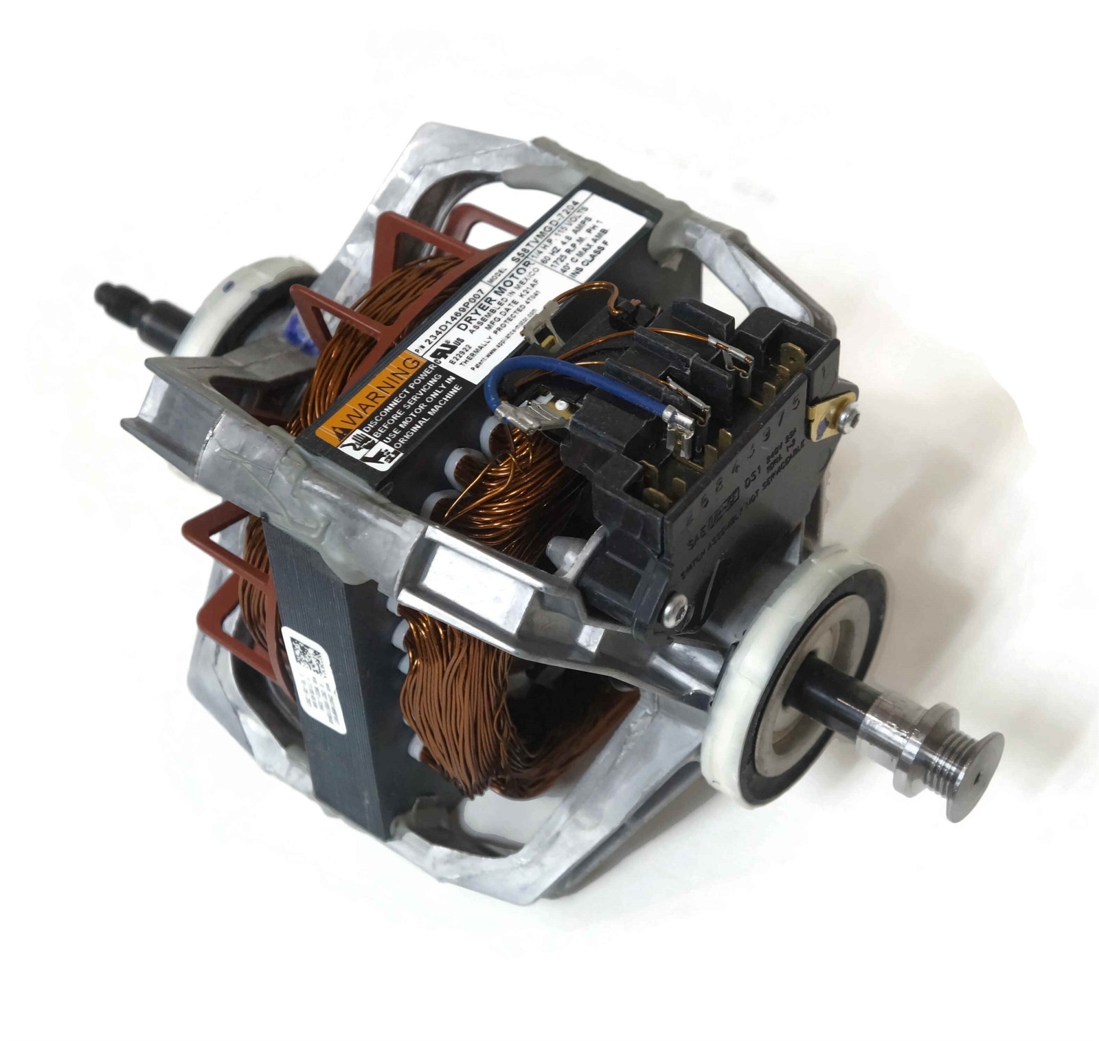 WE17X23466 GE Dryer Motor & Pulley WE17X10002 NEW OEM