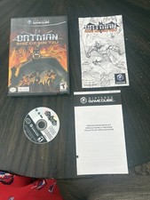Nintendo GameCube GC Game Batman Rise Of Sin Tsu CIB Complete In Box 