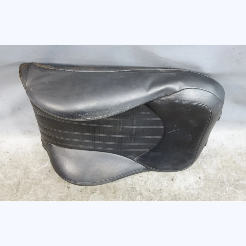 Damaged 2000-2003 BMW E39 M5 Front M Sport Seat Backrest Black Nappa Leather OE - Image 4 of 4