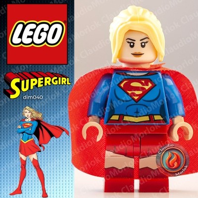   Lego Supergirl Minifigur dim040 Exclusive DC Comics Superman 71340 Dimensions