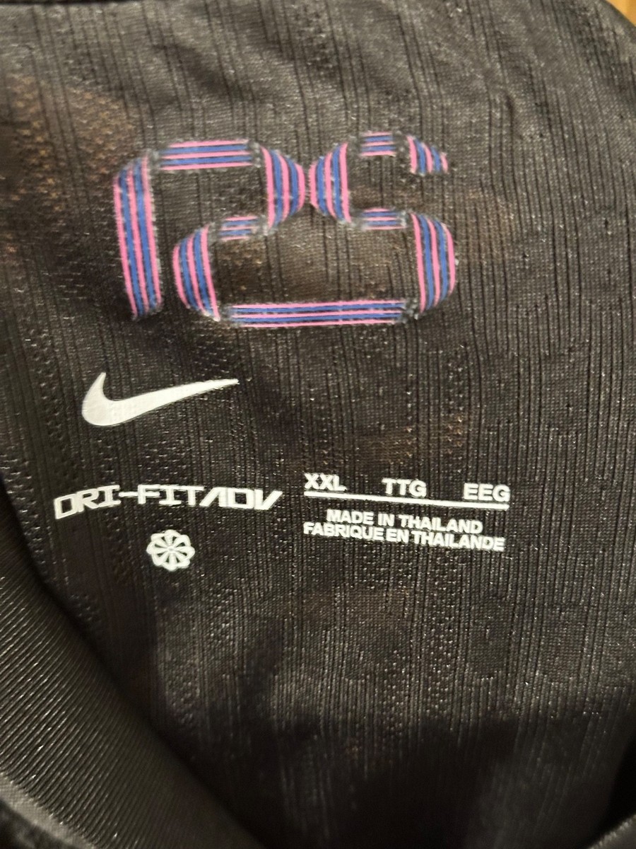 Travis Scott Nike FC Barcelona 24/25 Away Jersey Size 2XL