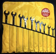 MAC TOOLS SMHL10K 10-PC. 10-19mm Long Format Combination Wrench Set 6-PT. USA