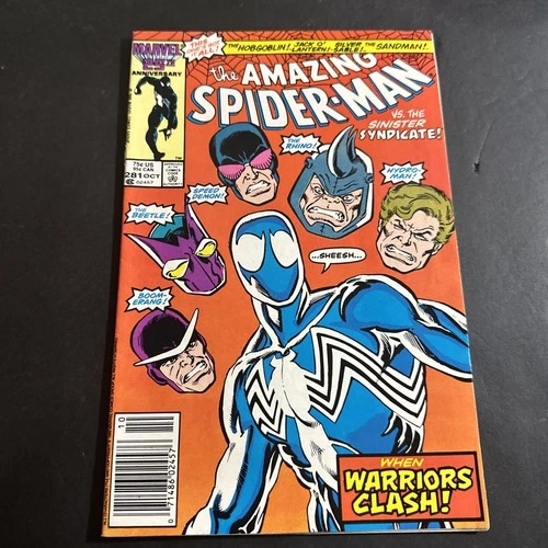 Amazing Spider-Man # 281 - Direct Edition | FN | DeFalco |  1986 J8